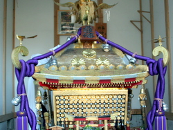 蔵波八幡宮のお神輿